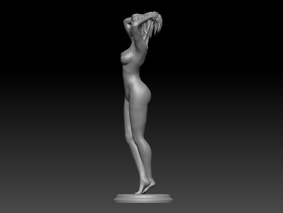 Sexy girl Free 3D print model_12