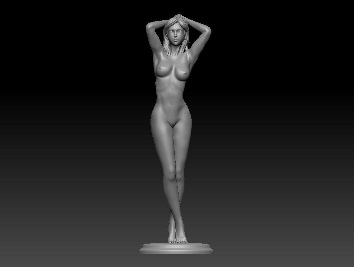 Sexy girl Free 3D print model_13