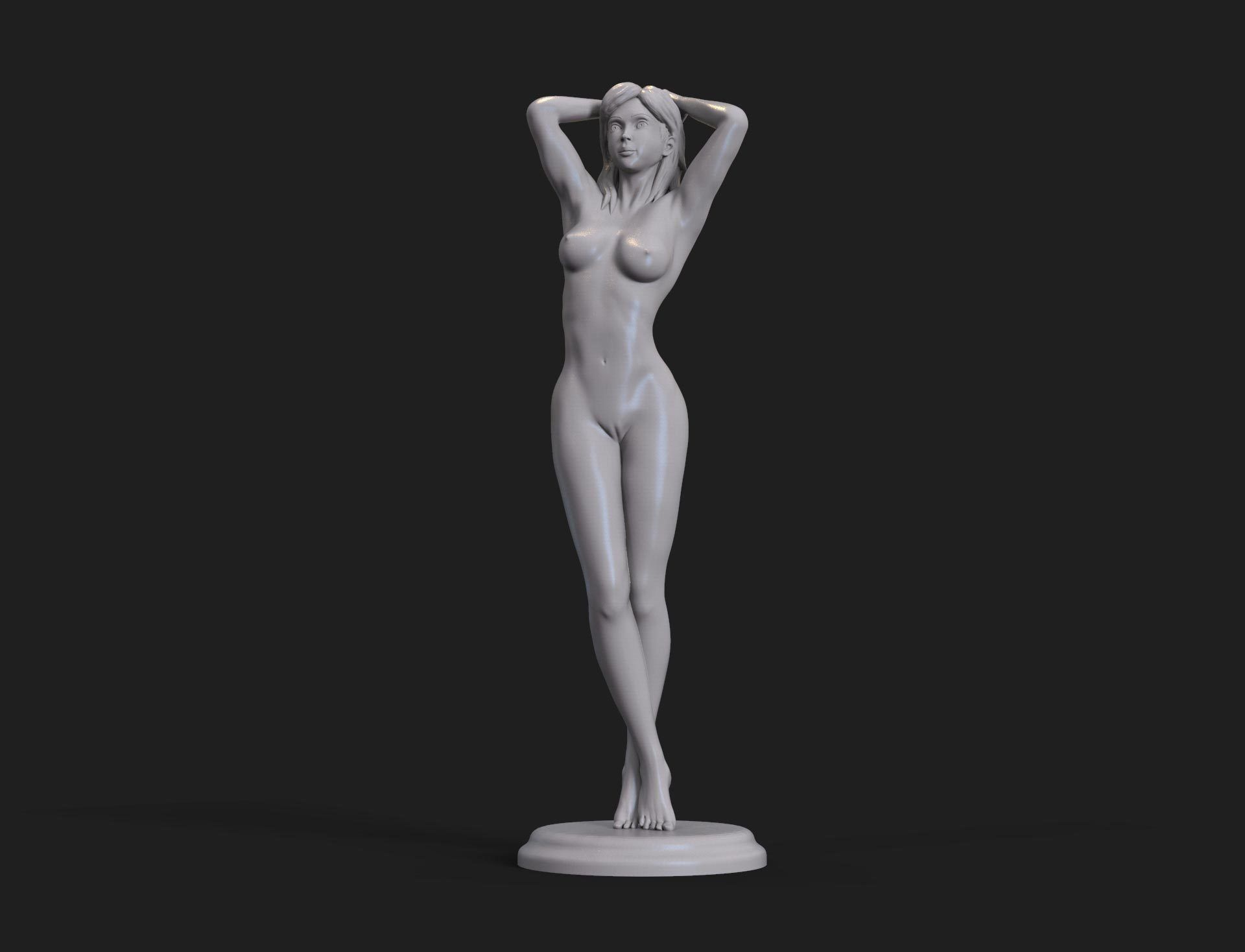 Sexy girl Free 3D print model_1