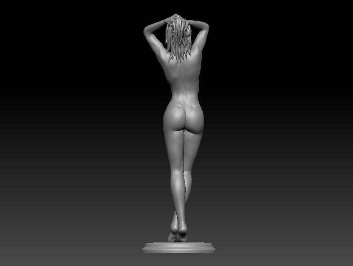 Sexy girl Free 3D print model_11