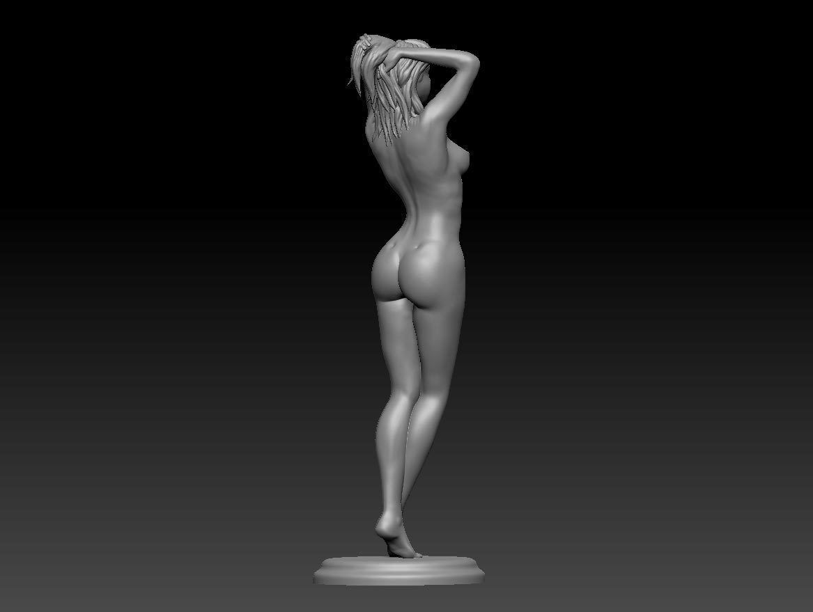 Sexy girl Free 3D print model_9