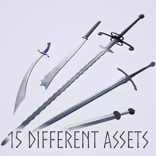 Weapons Series - Swords - Mini Pack