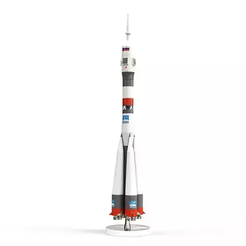 Model of space rocket USSR Soyuz