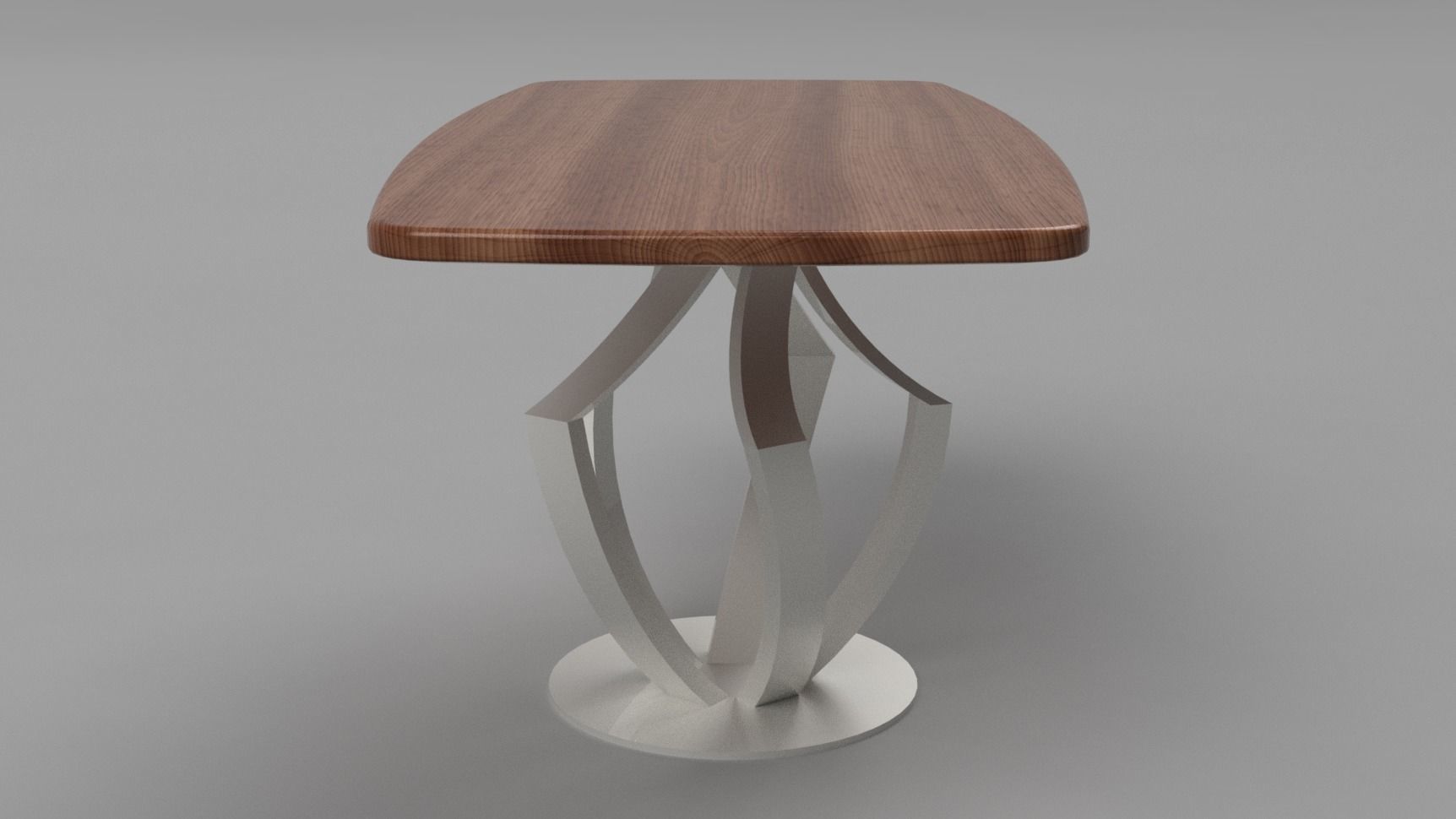 Designer Table Valencia Low-poly 3D model_4