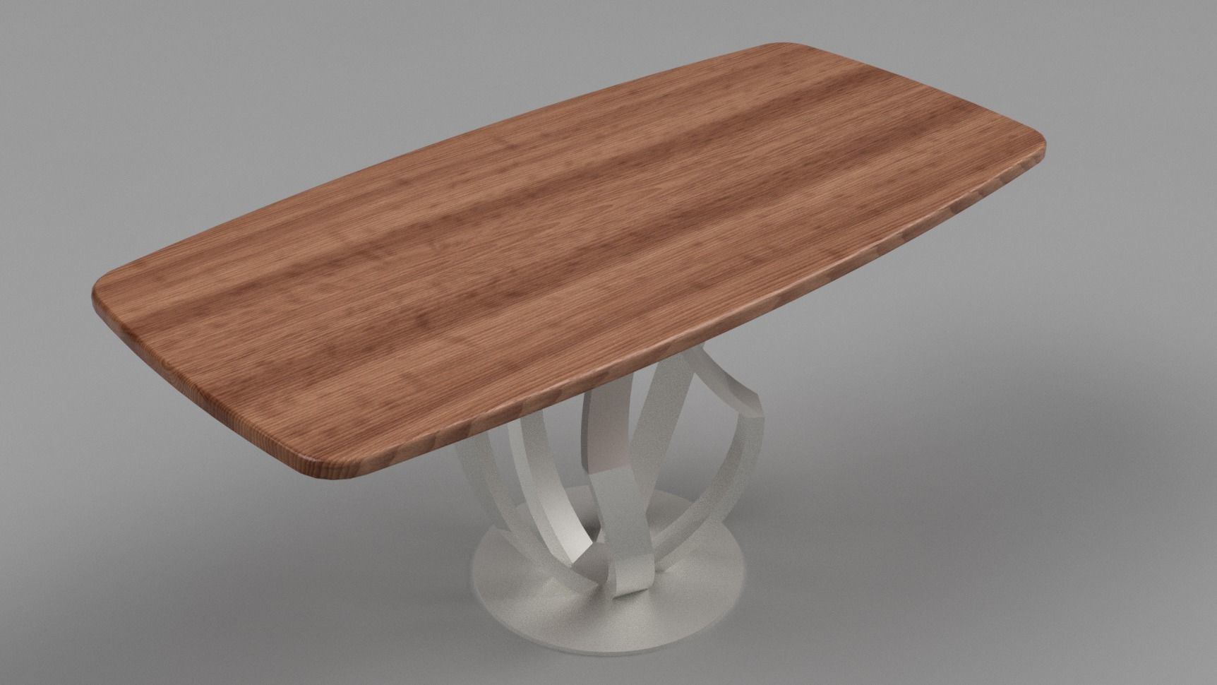 Designer Table Valencia Low-poly 3D model_2