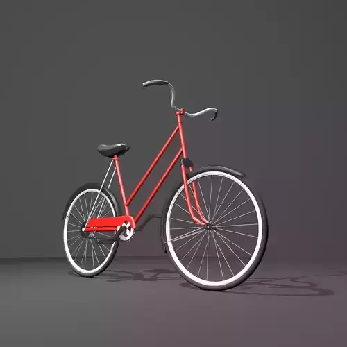 Red Bike 3D model