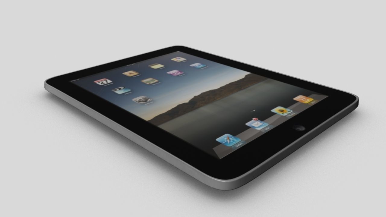 Apple Ipad Free 3D model_3