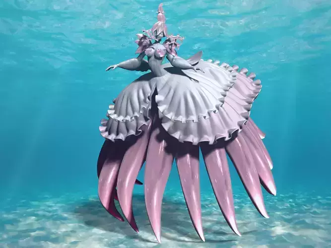 ventricosus houseki no kuni 3D print model ventricosus houseki no kuni 3D print model