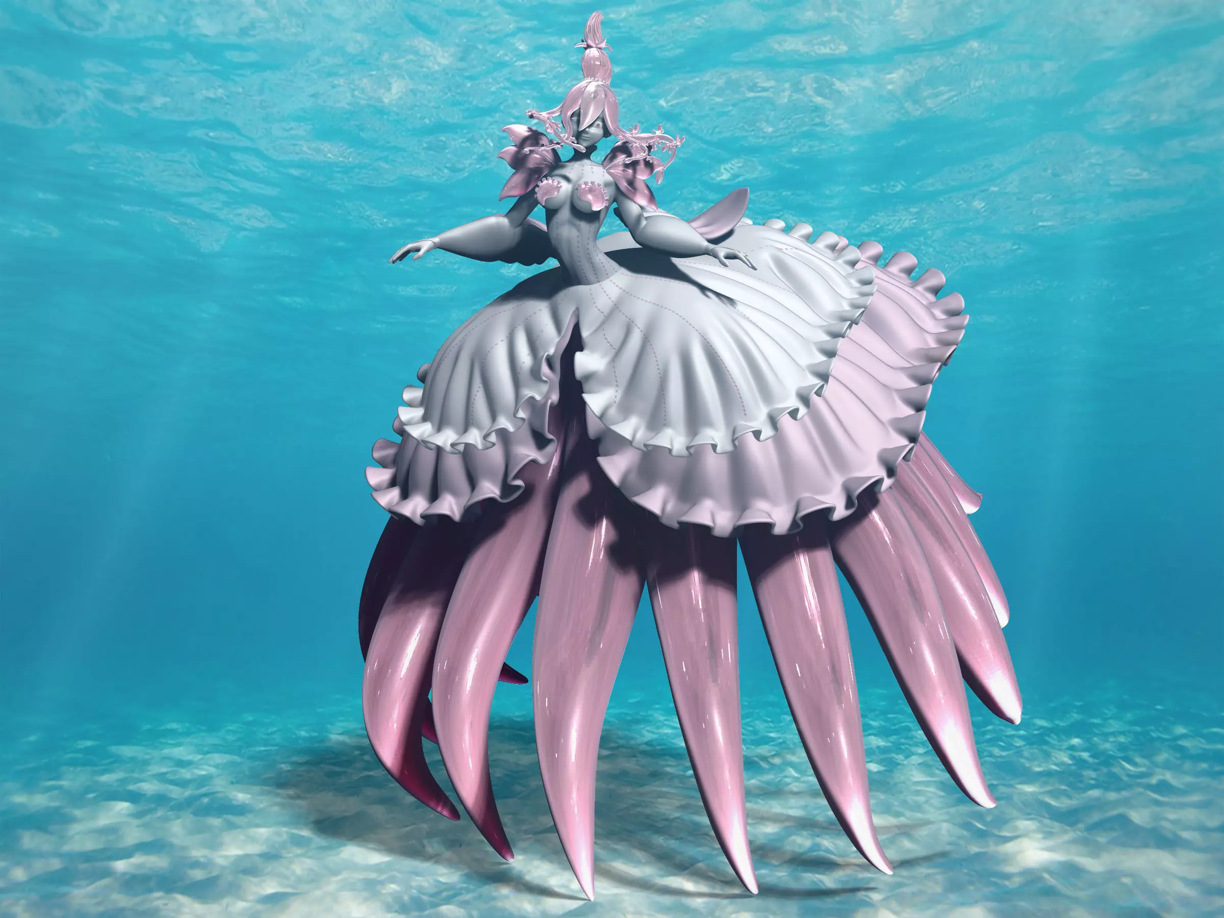 ventricosus houseki no kuni 3D print model_0