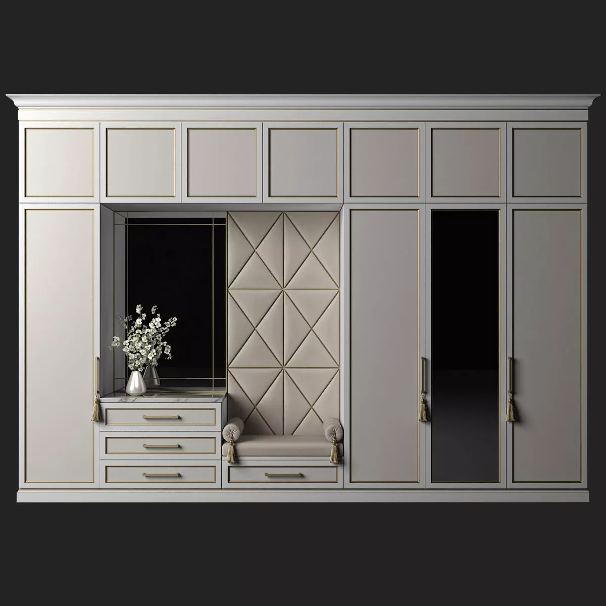 Entryway furniture 50 3D model_0