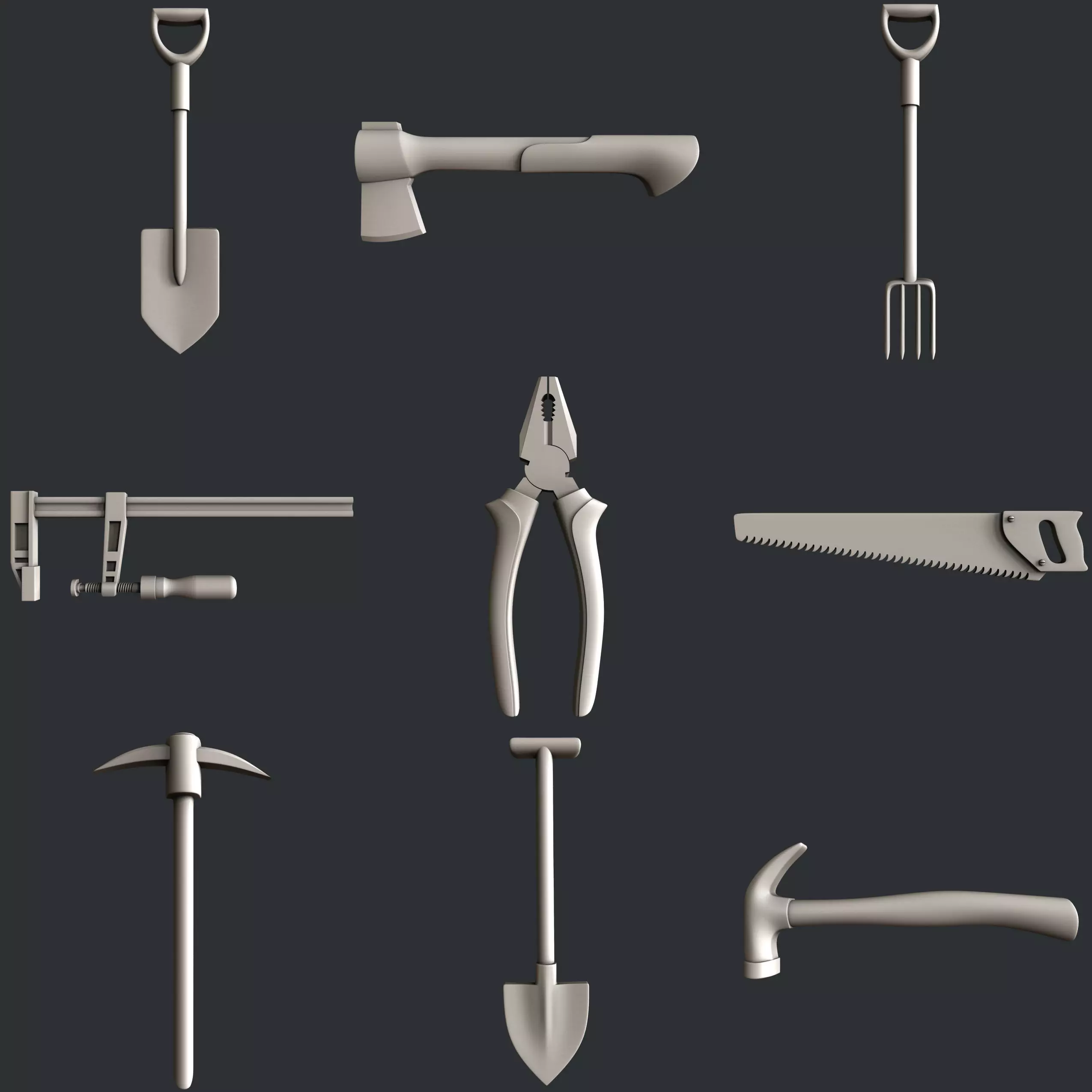 3d STL models for CNC router instruments 3D model_0