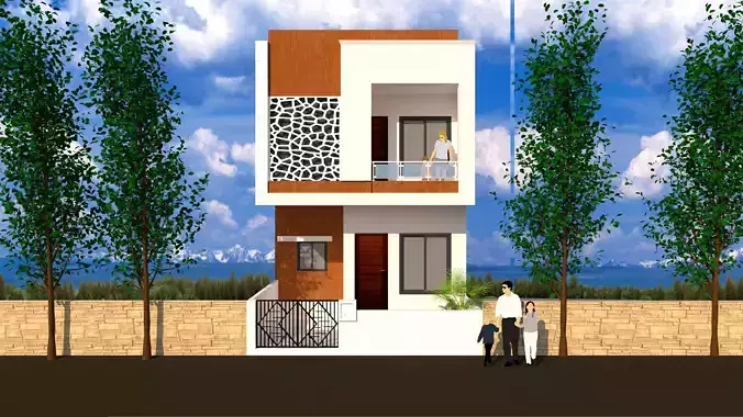 Srashti Construction 3D model