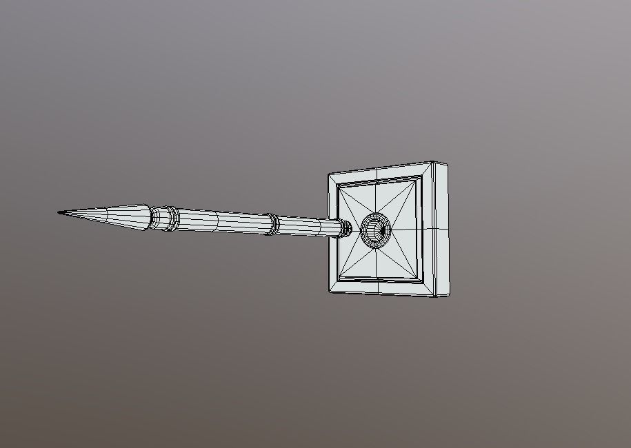 Spear Trap Sample Free low-poly 3D model_3