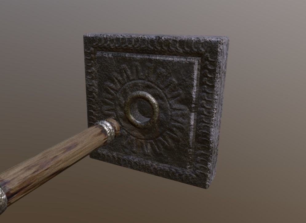 Spear Trap Sample Free low-poly 3D model_6