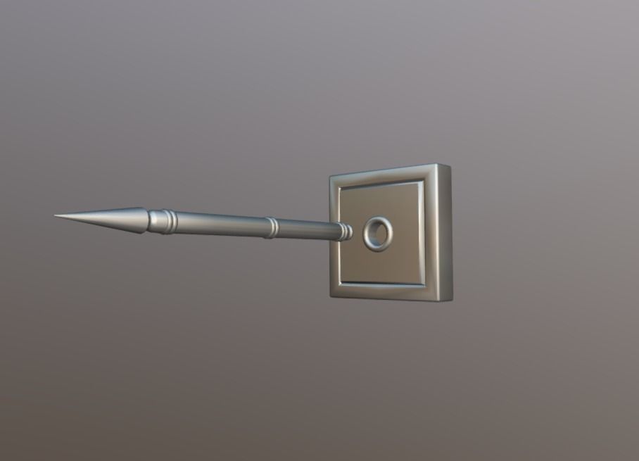 Spear Trap Sample Free low-poly 3D model_4