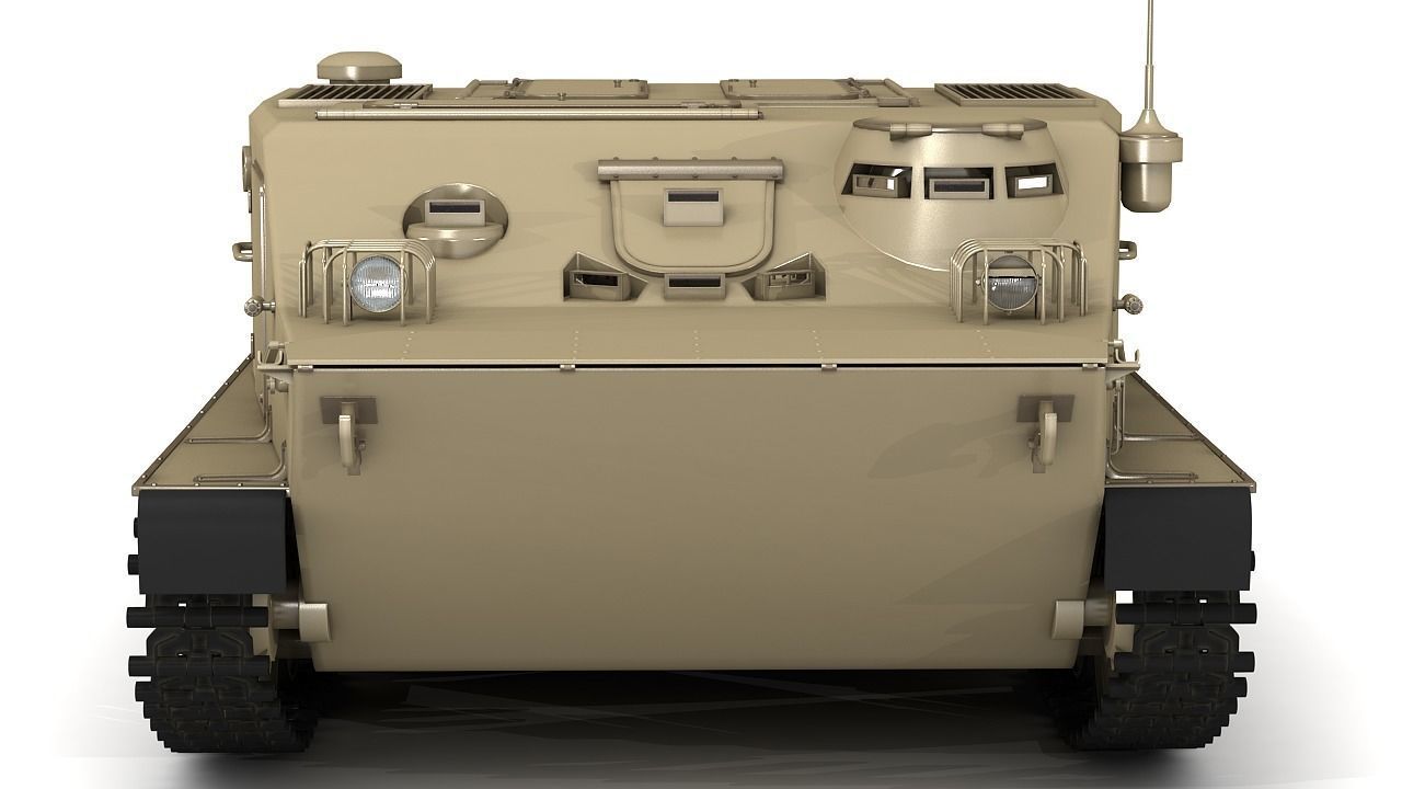 BTR-50 3D Model Collection camouflaged military vehicle 3D model_16