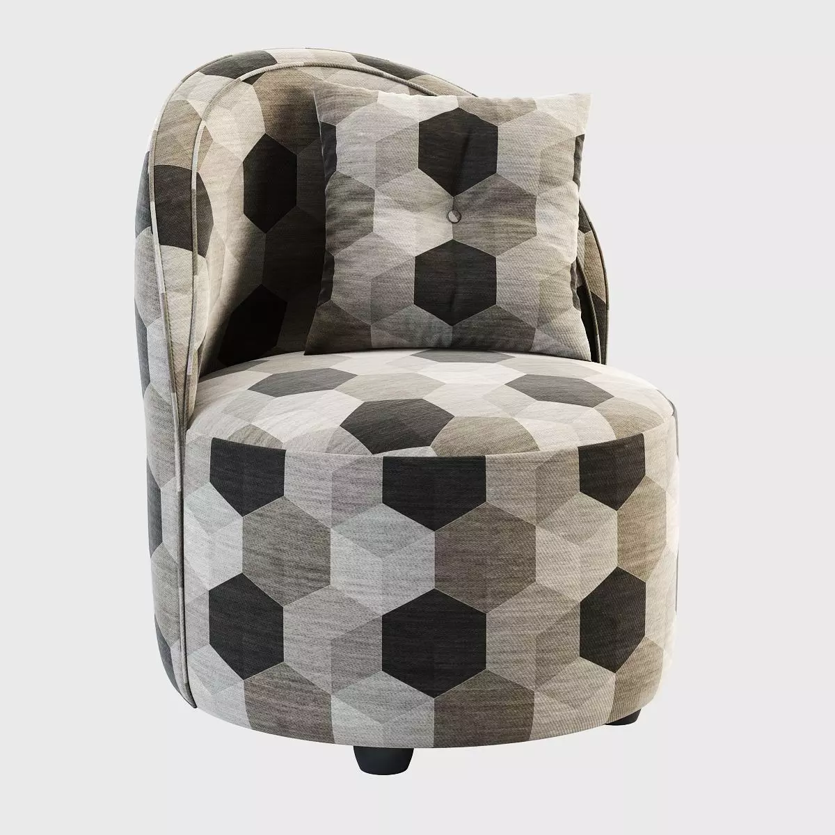 La Fibule Kiss Armchair 3D model