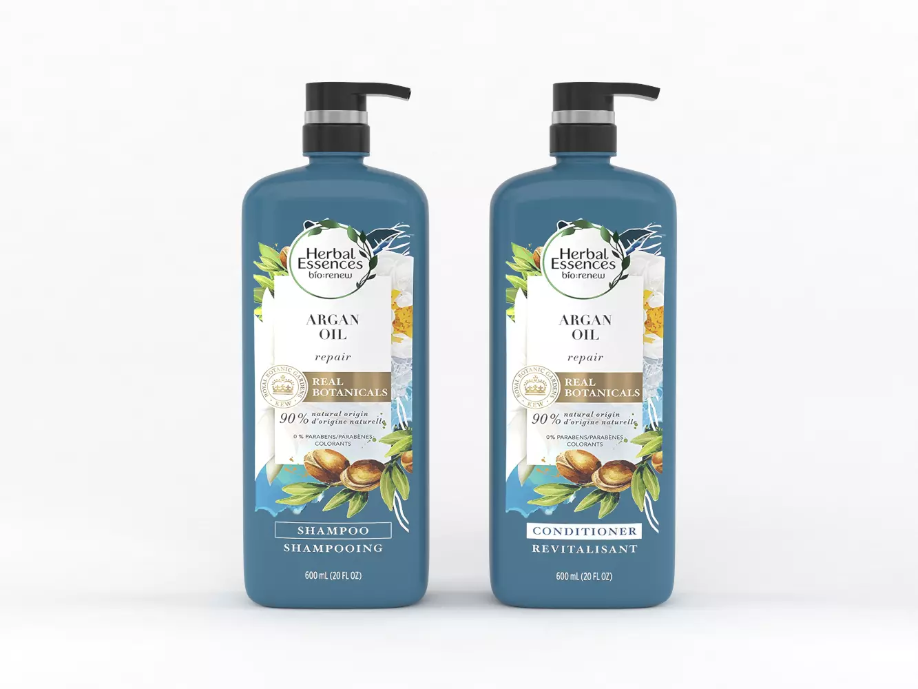 Herbal Essences Shampoo and Conditioner 3D model_0