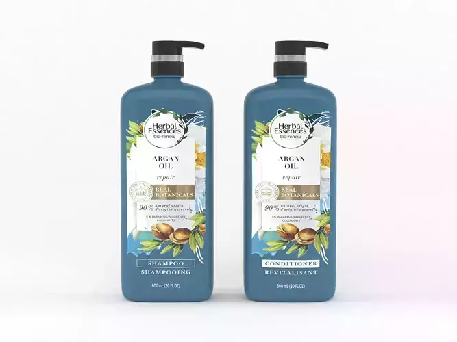 Herbal Essences Shampoo and Conditioner 3D model
