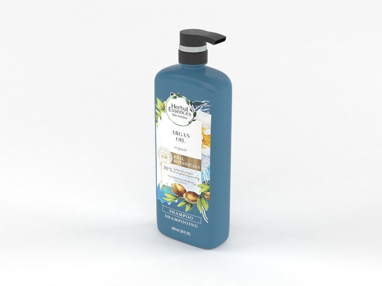 Herbal Essences Shampoo and Conditioner 3D model_6