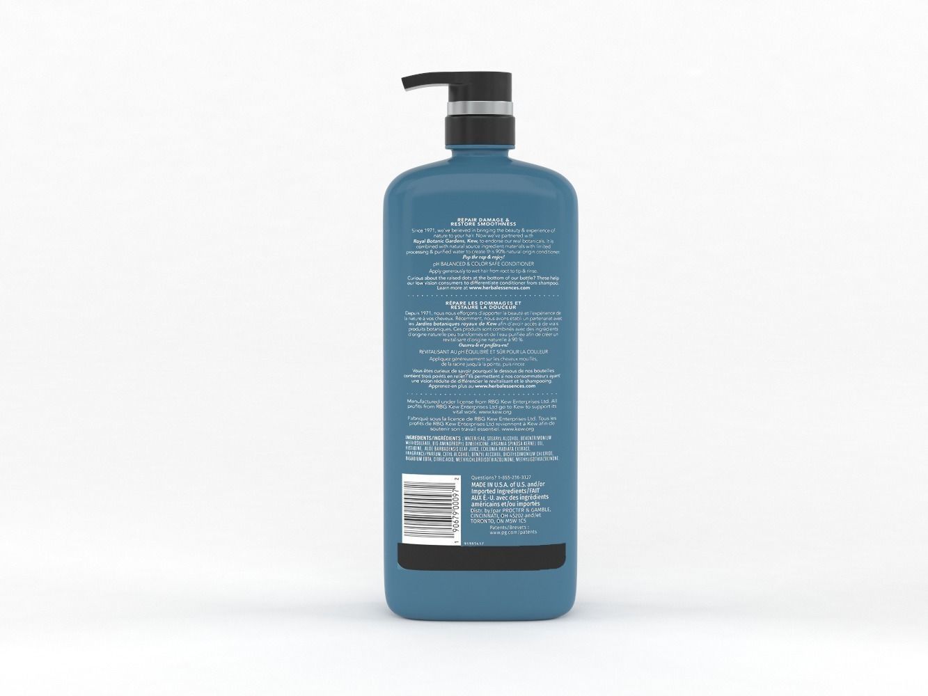Herbal Essences Shampoo and Conditioner 3D model_2