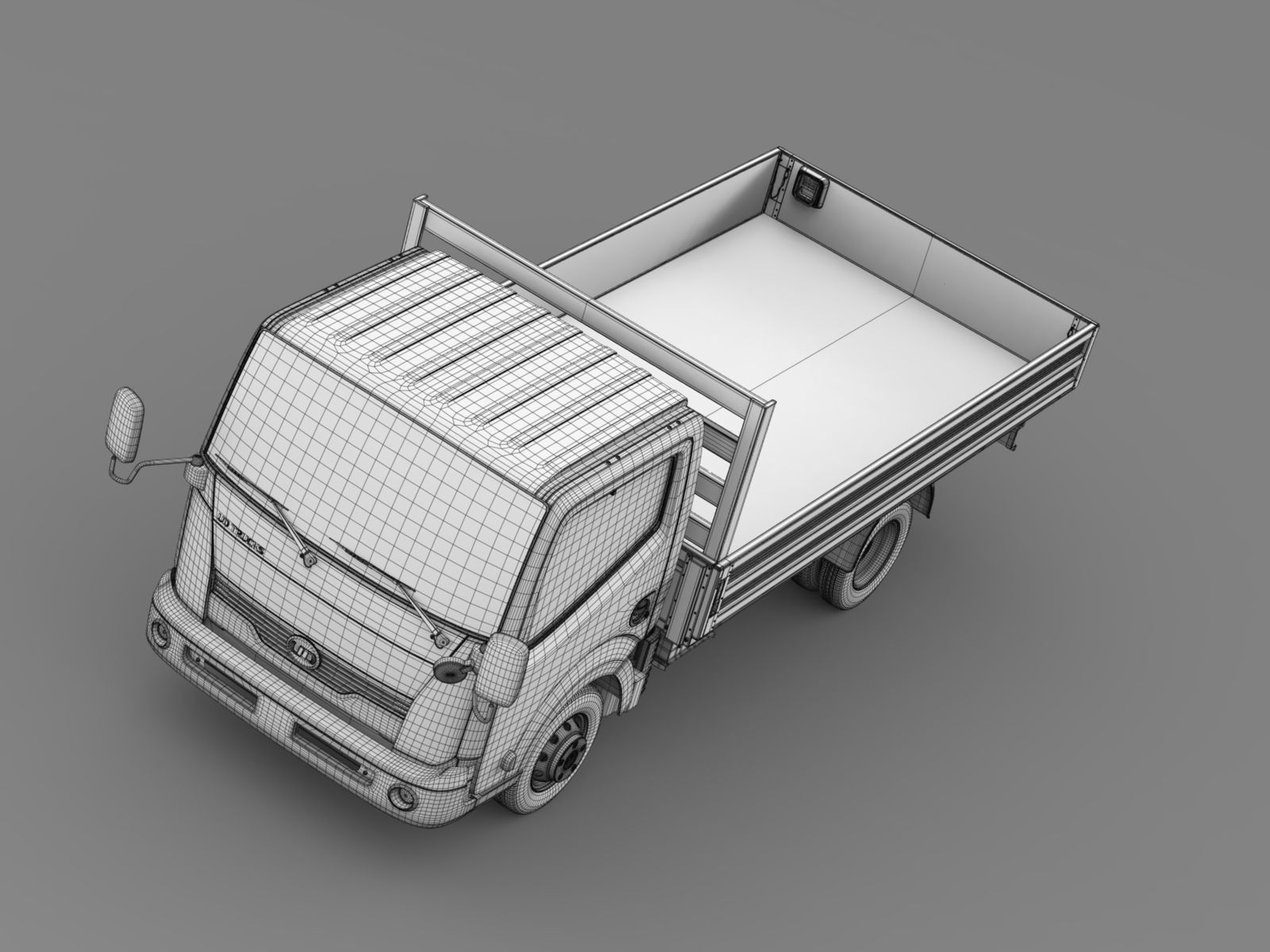UD Condor Light Tipper 2015 3D model_15