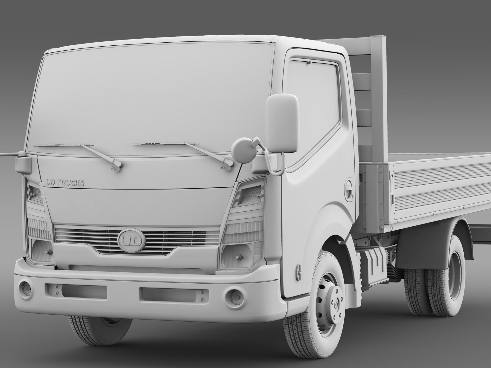 UD Condor Light Tipper 2015 3D model_9