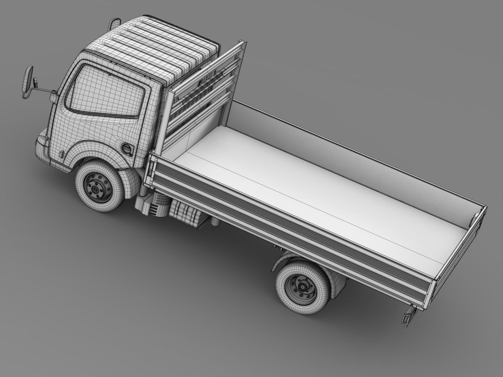 UD Condor Light Tipper 2015 3D model_14