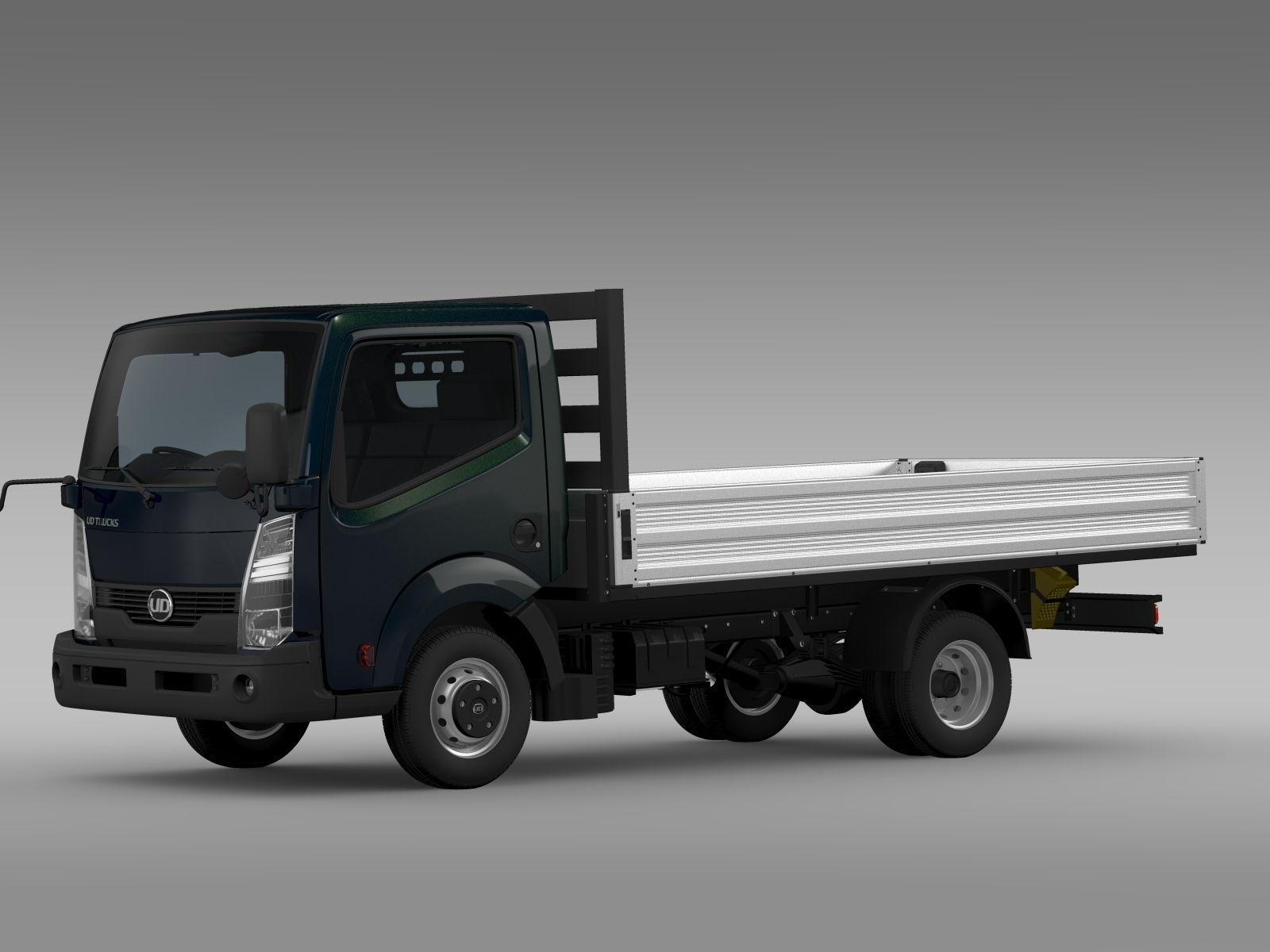 UD Condor Light Tipper 2015 3D model_1