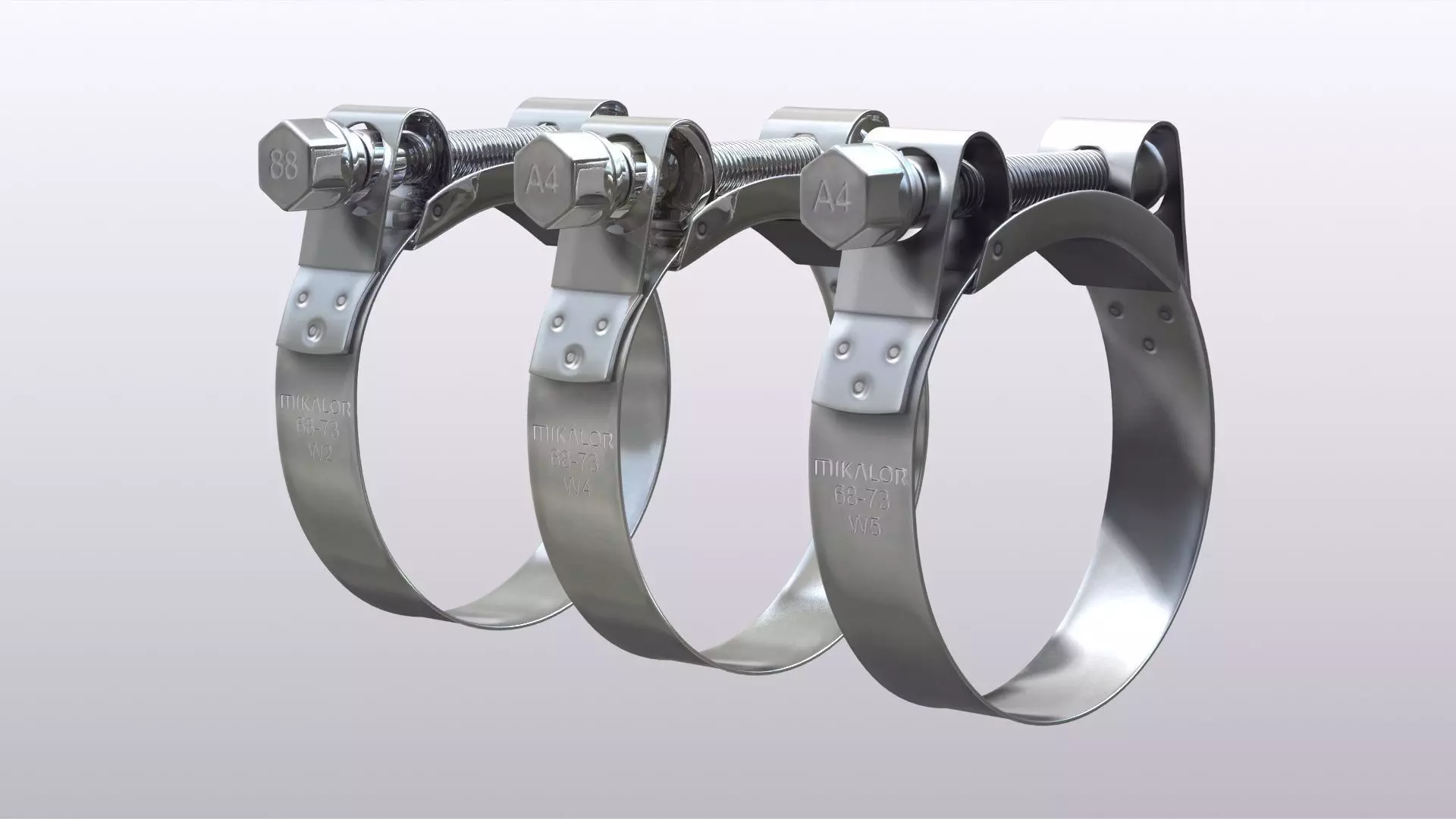 Hose clamp  3D model_0