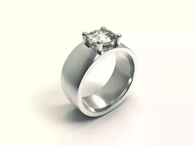 Set with 7 mm stones 