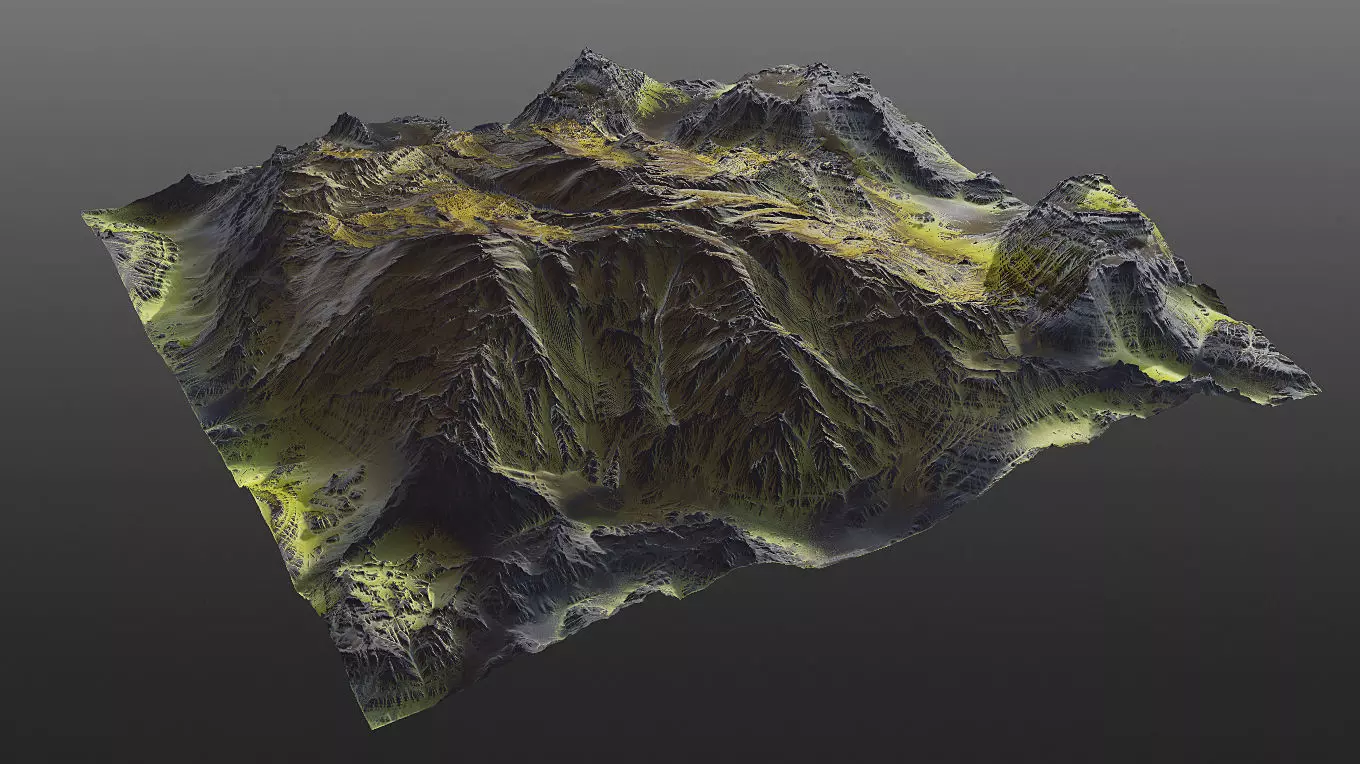 Mossy Mountain PBR Texture_0