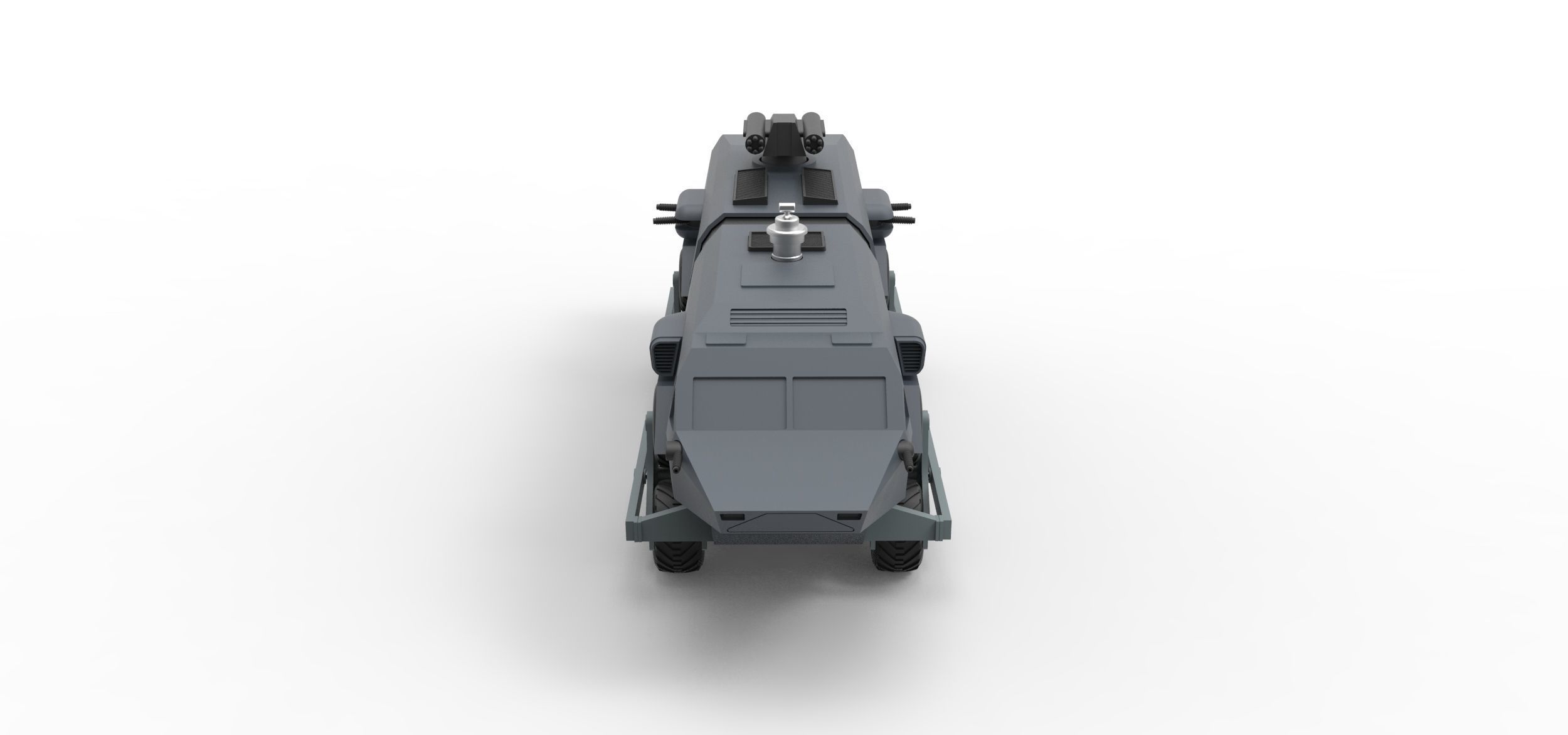 Landmaster from Damnation Alley Scale 1 to 38 3D print model_5