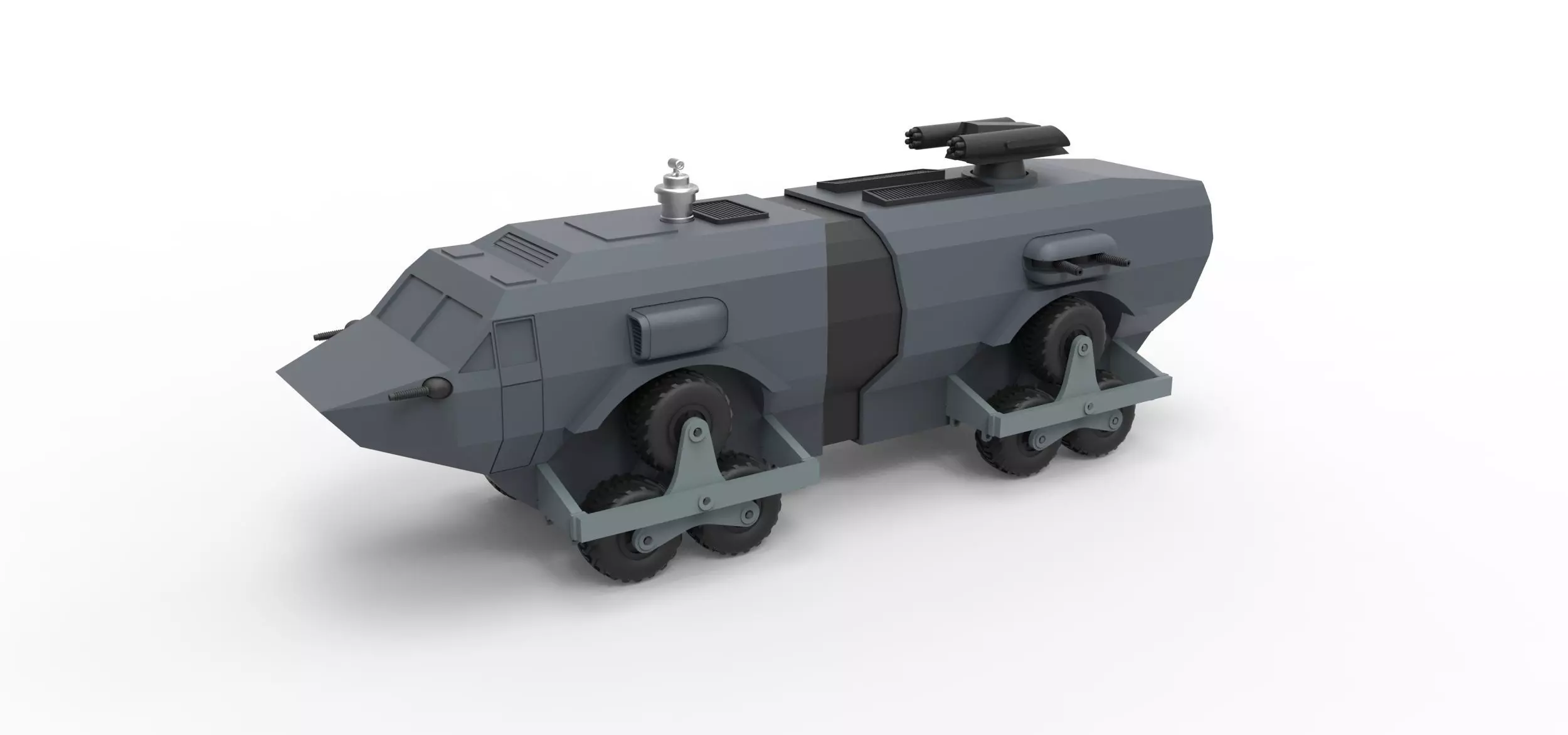 Landmaster from Damnation Alley Scale 1 to 38 3D print model_0