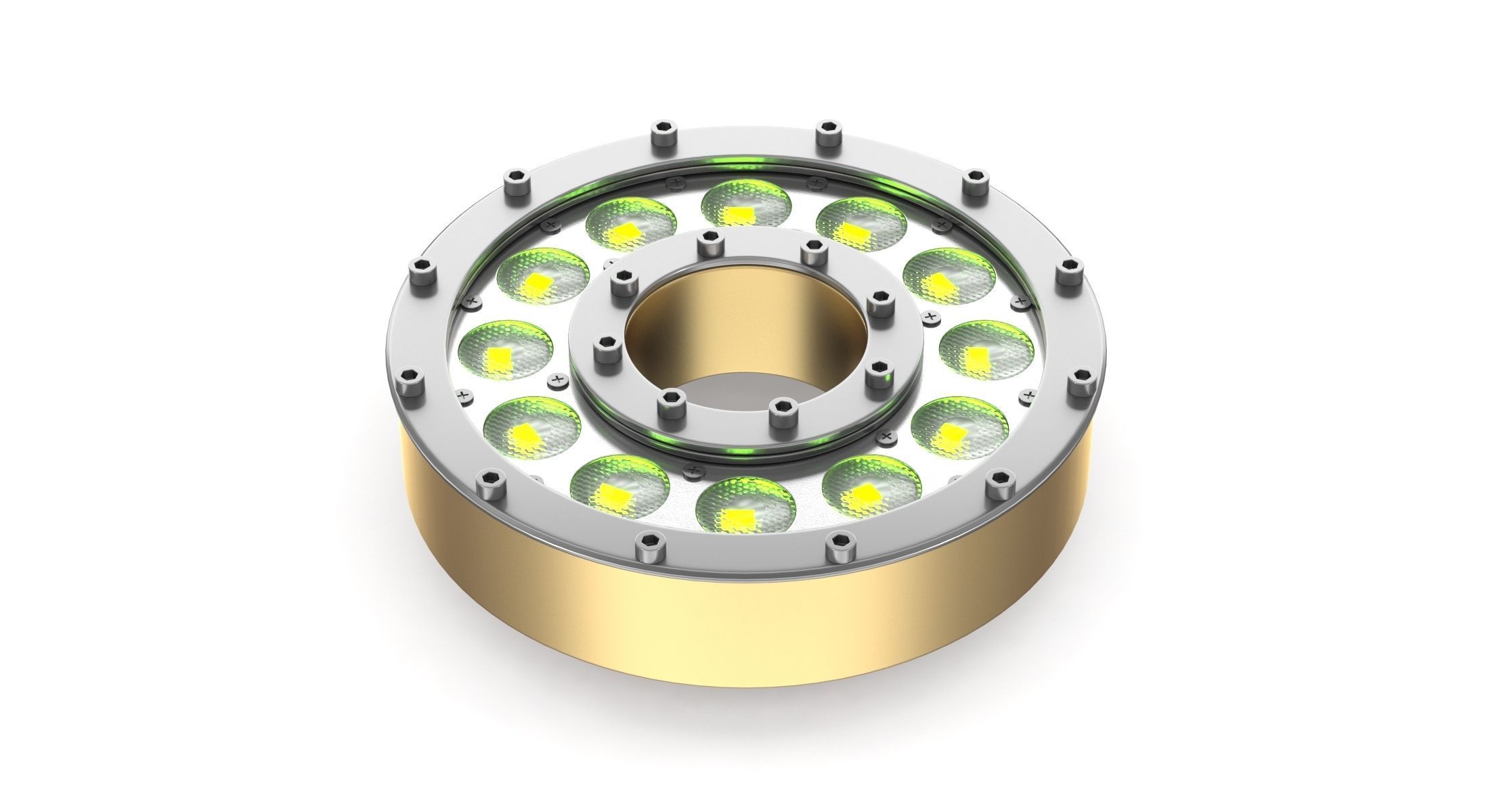 DTS LED Underwater Donut 12 FC 3D model_1