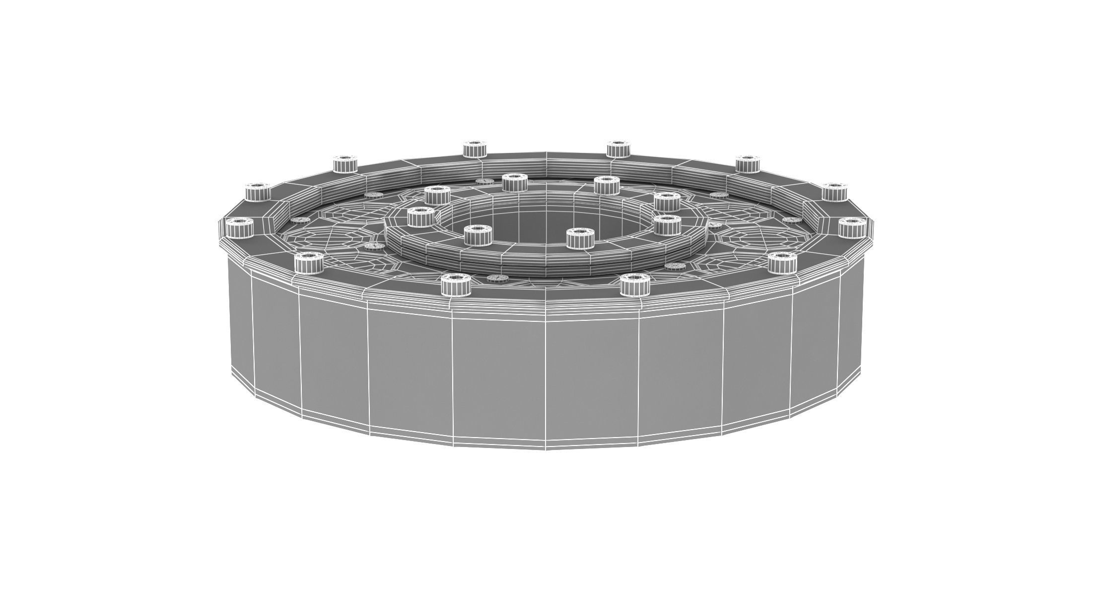 DTS LED Underwater Donut 12 FC 3D model_5