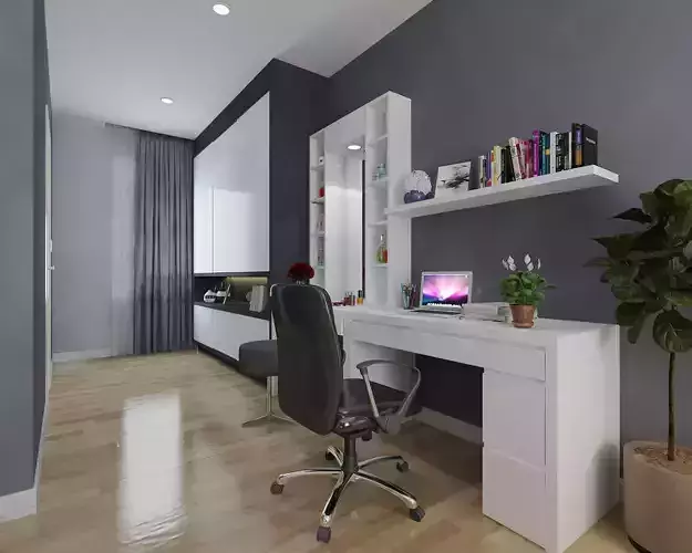 Bedroom 3D interior