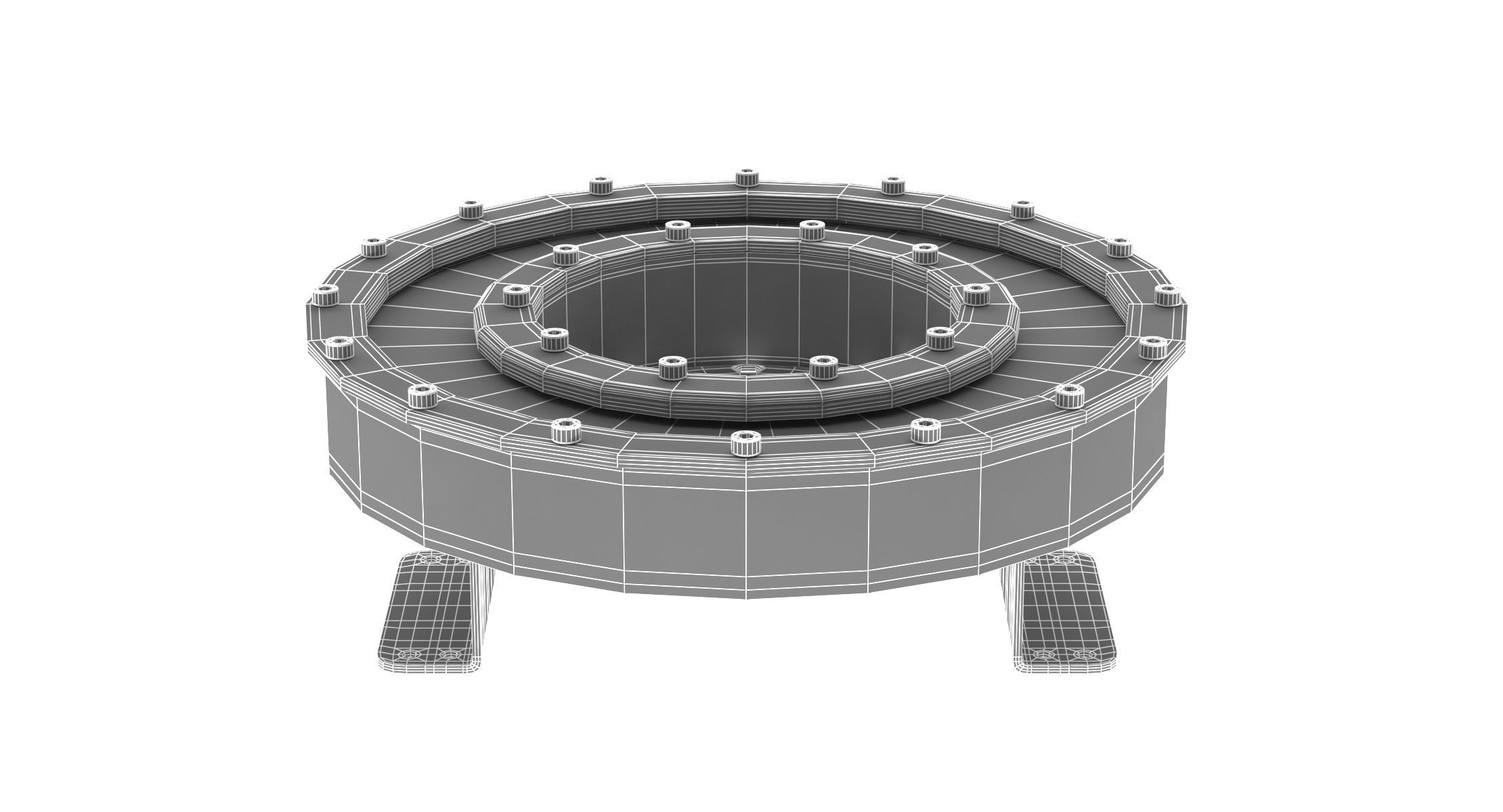 DTS LED Underwater Donut 18 FC 3D model_5