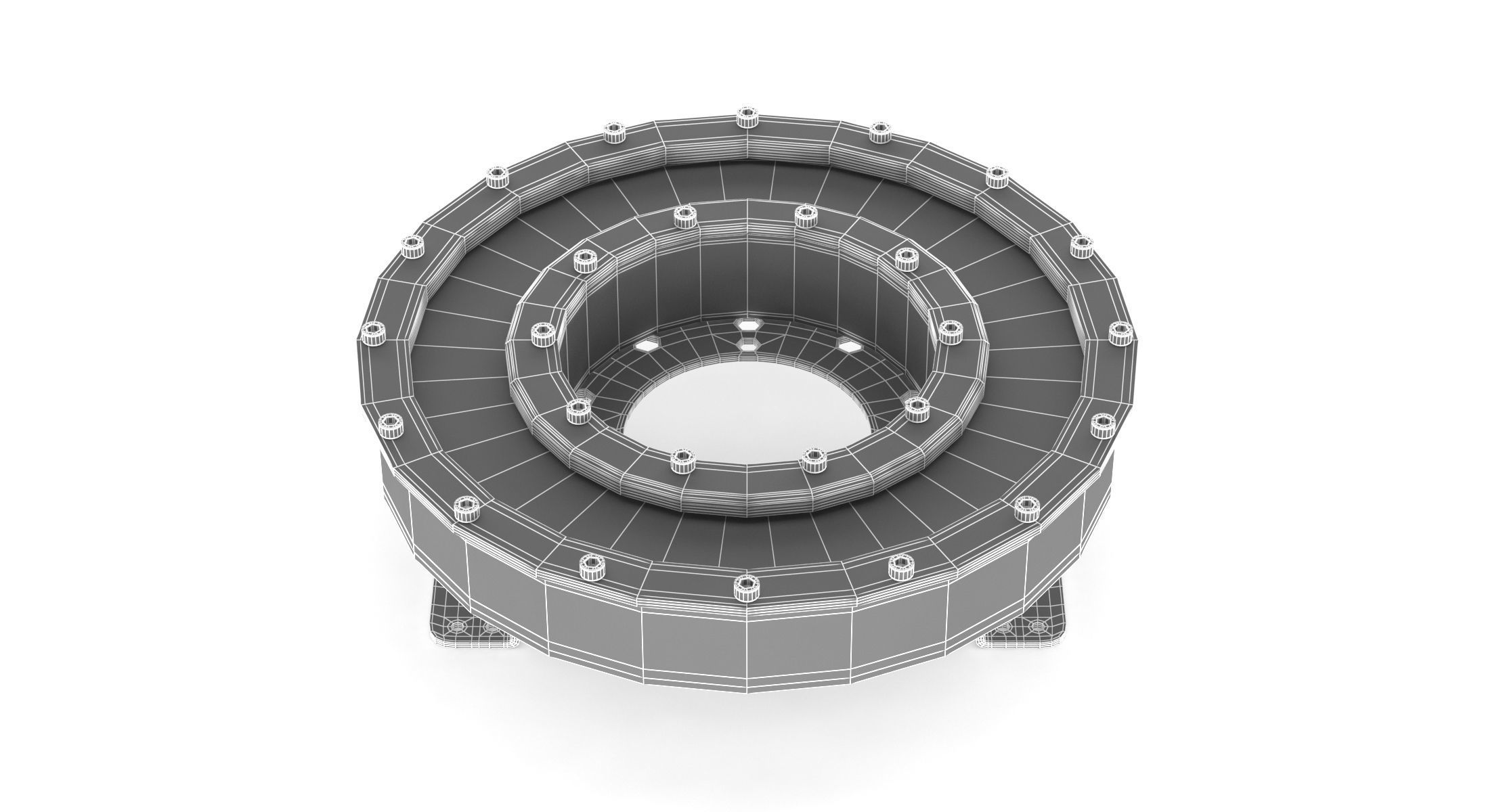 DTS LED Underwater Donut 18 FC 3D model_4