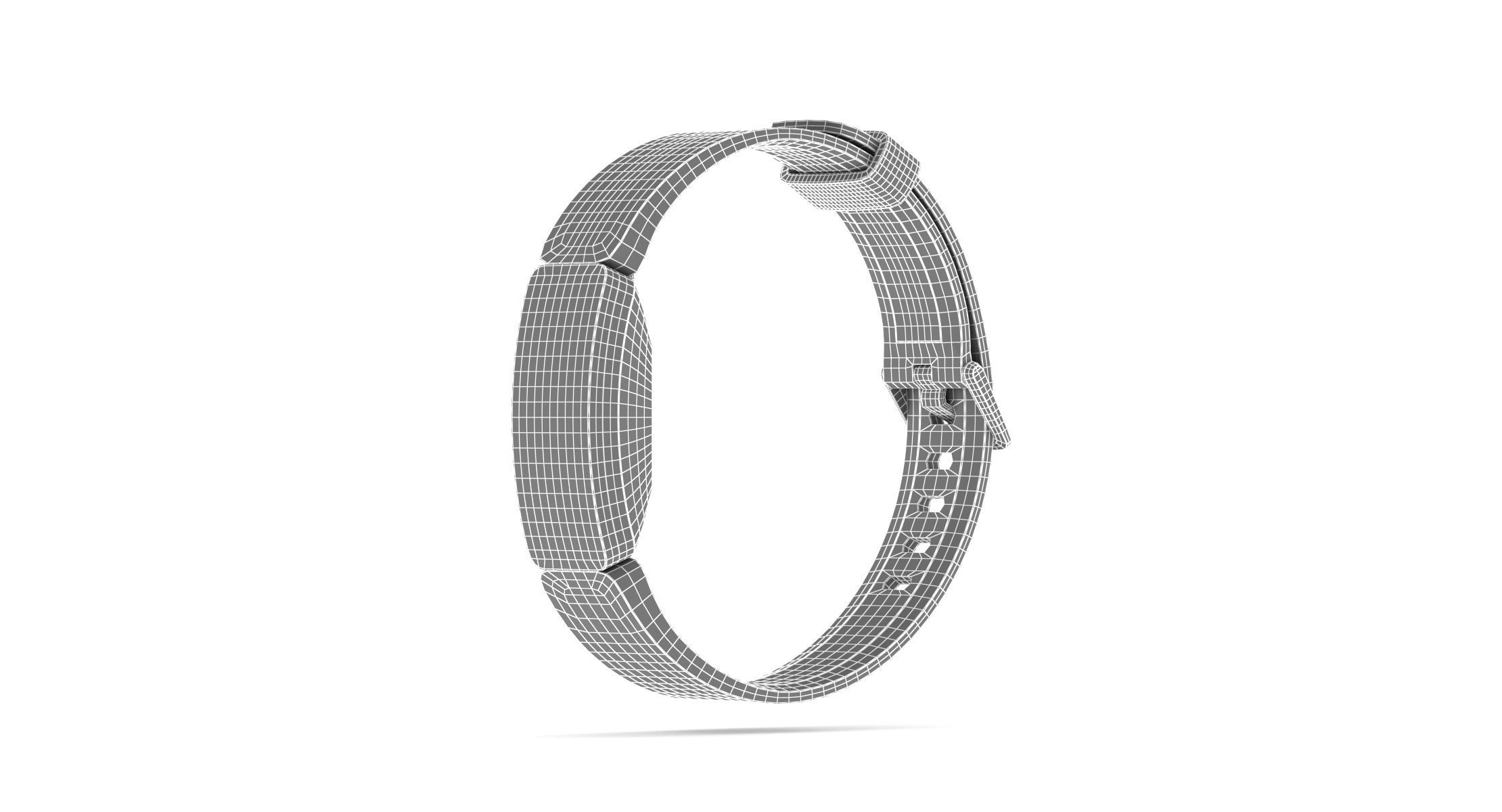 Fitbit Inspire HR 3D model_6