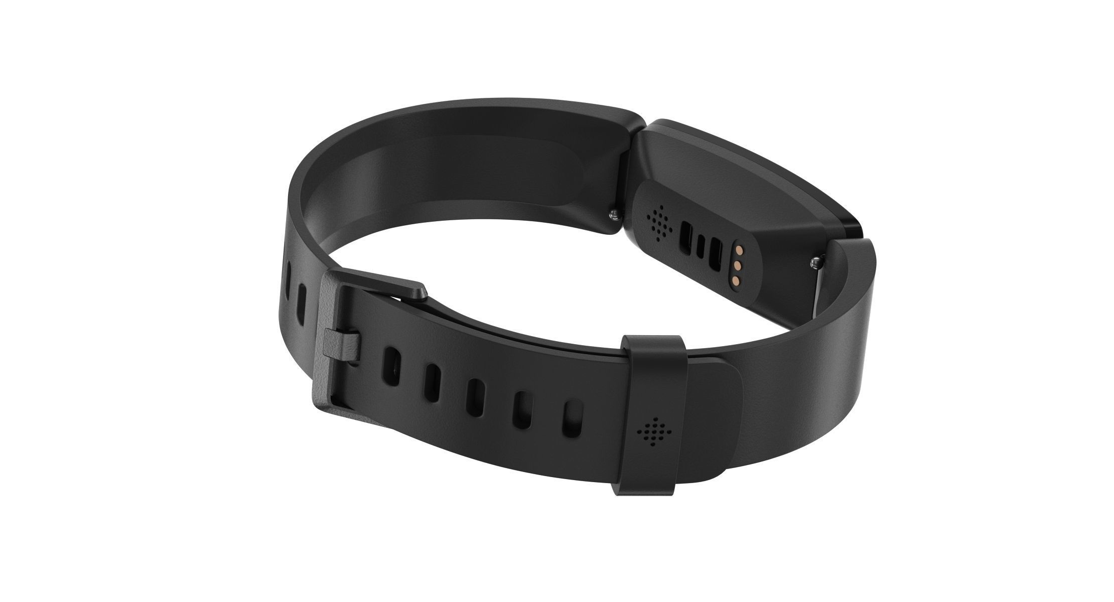 Fitbit Inspire HR 3D model_5