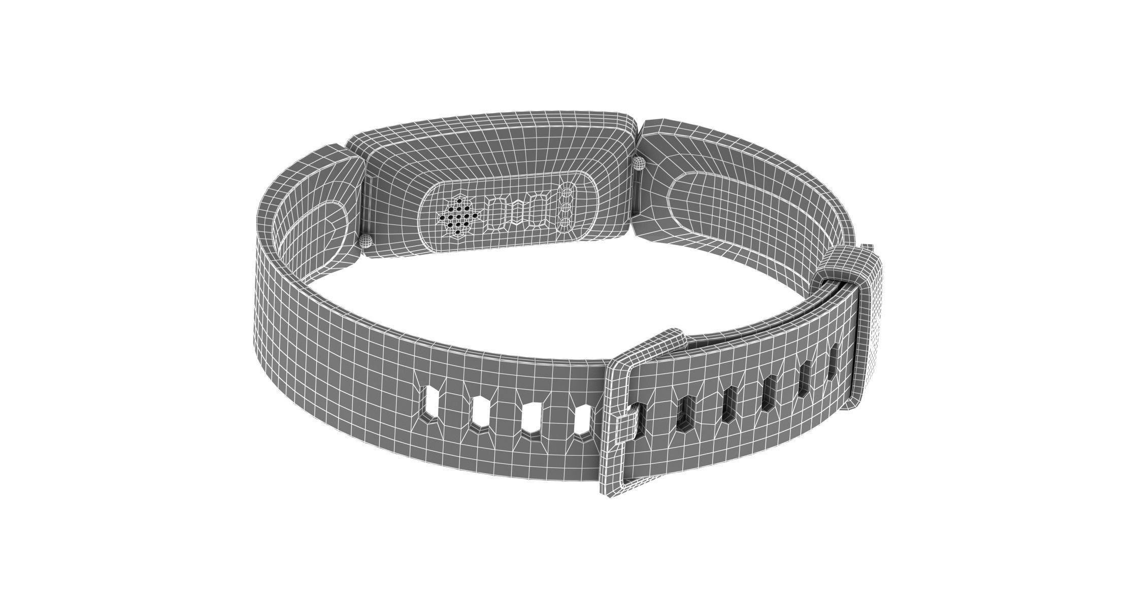 Fitbit Inspire HR 3D model_8
