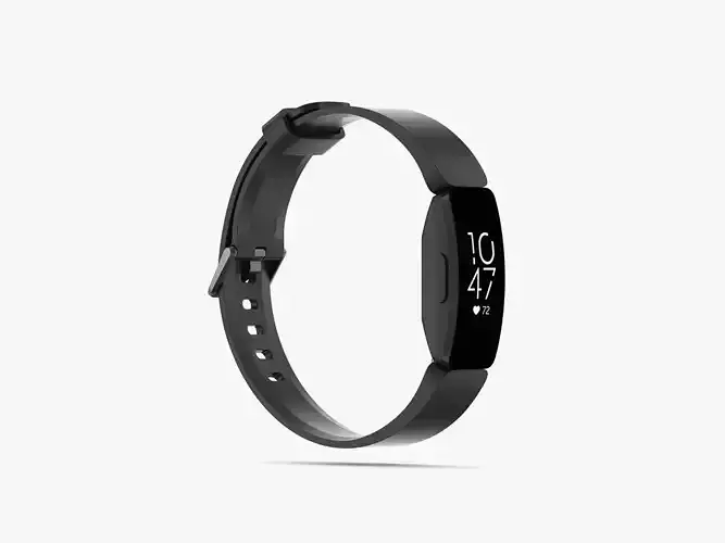 Fitbit Inspire HR 3D model