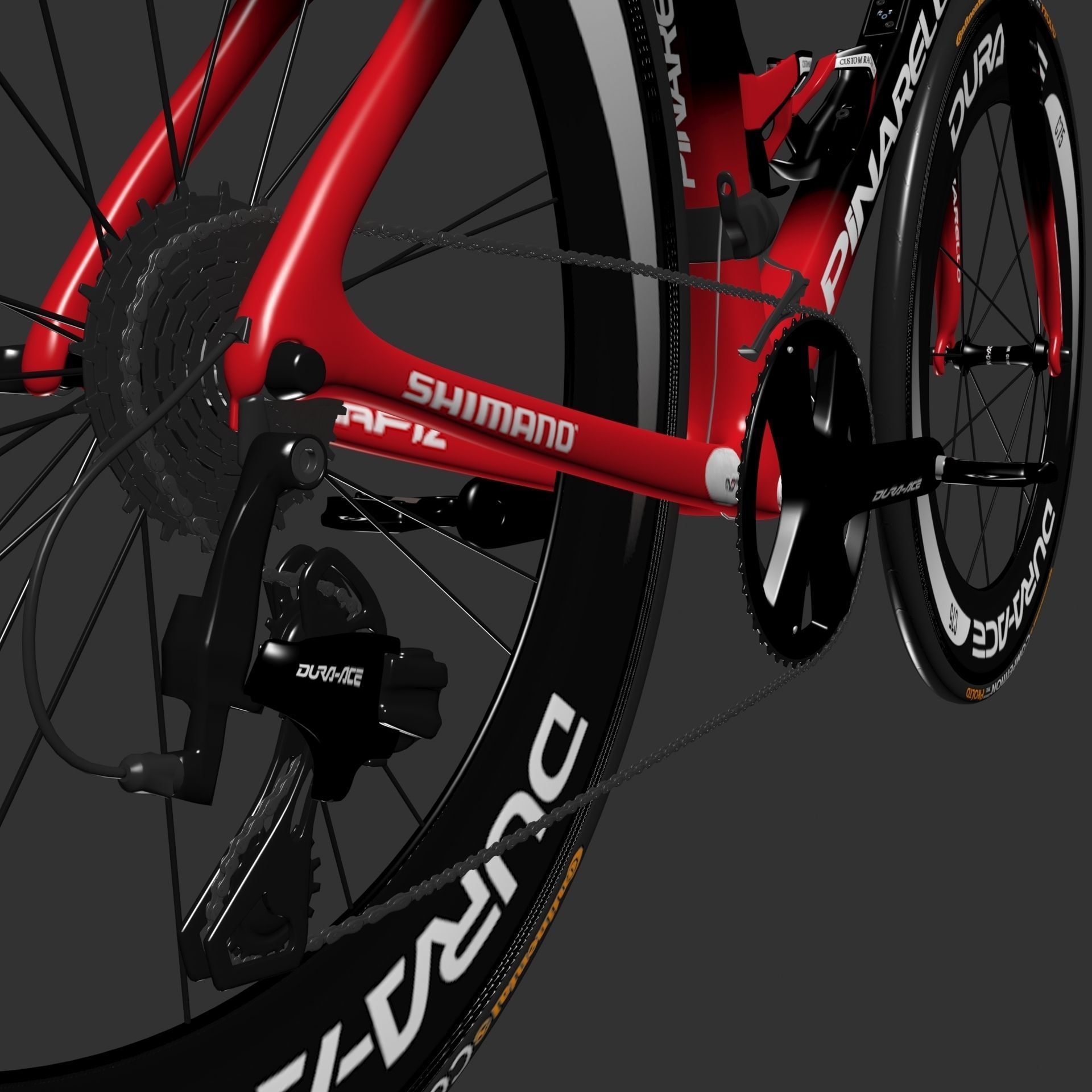 Pinarello Dogma F12 roadbike 3D model_16