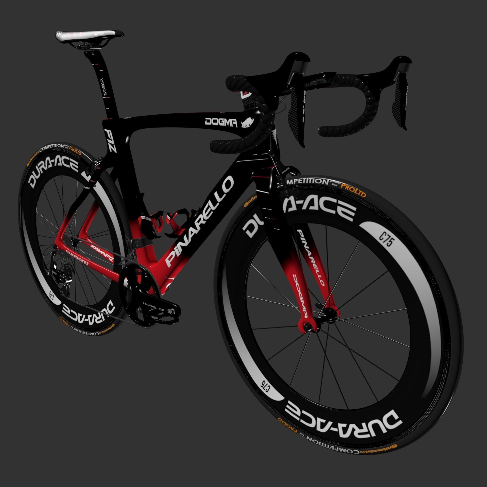 Pinarello Dogma F12 roadbike 3D model_10