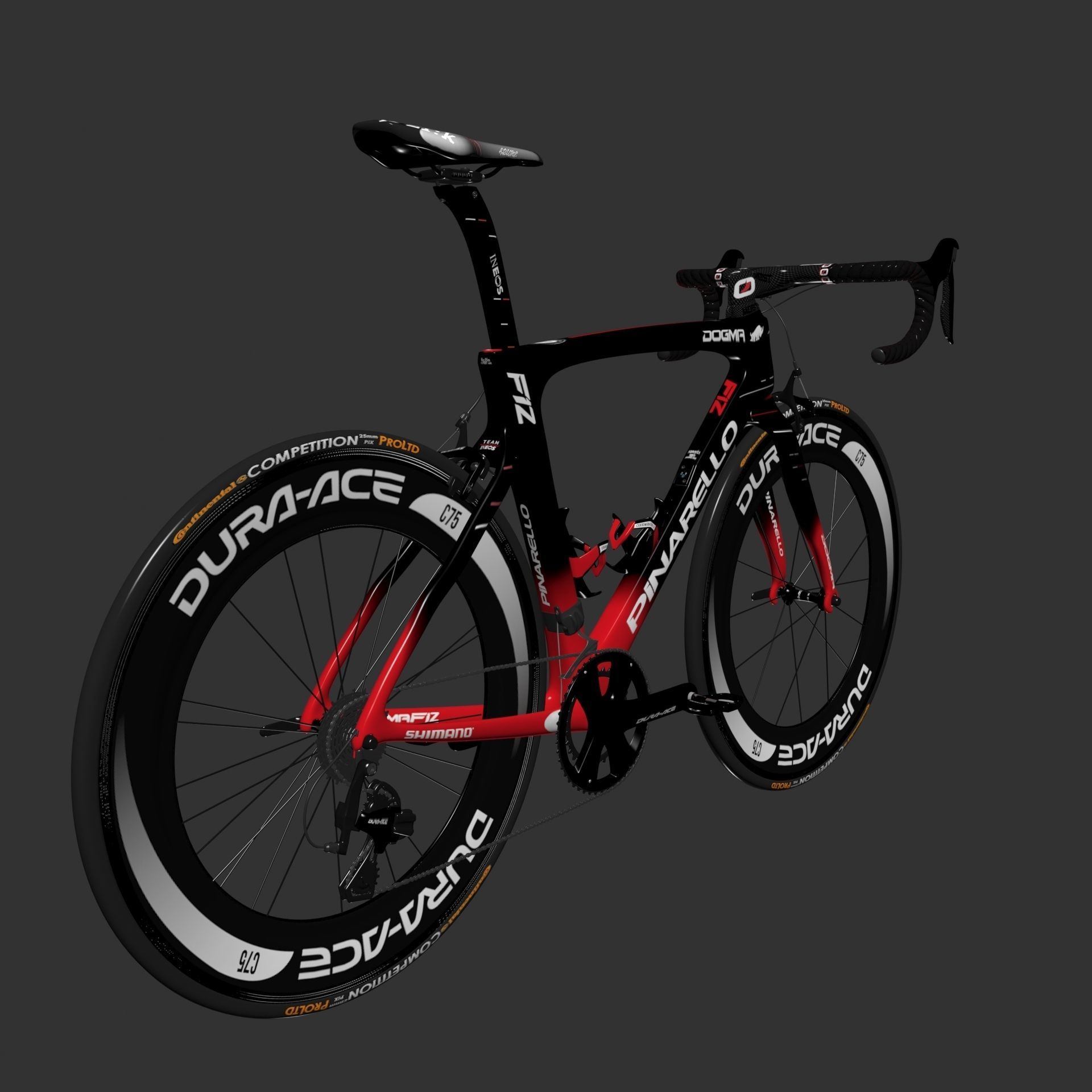 Pinarello Dogma F12 roadbike 3D model_11