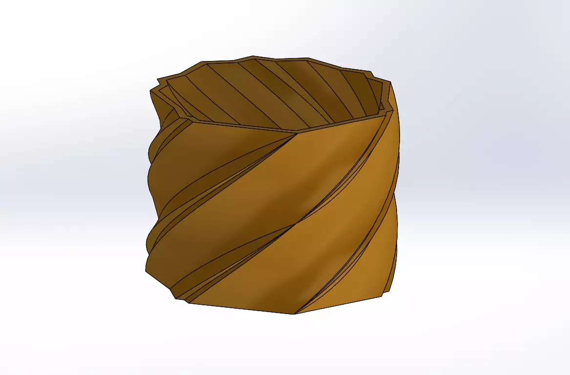 Geometric Planter 3 3D print model