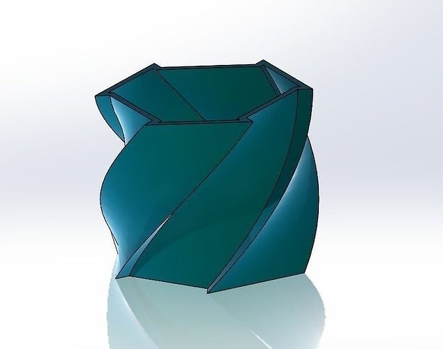 Geometric Planter 5 3D print model