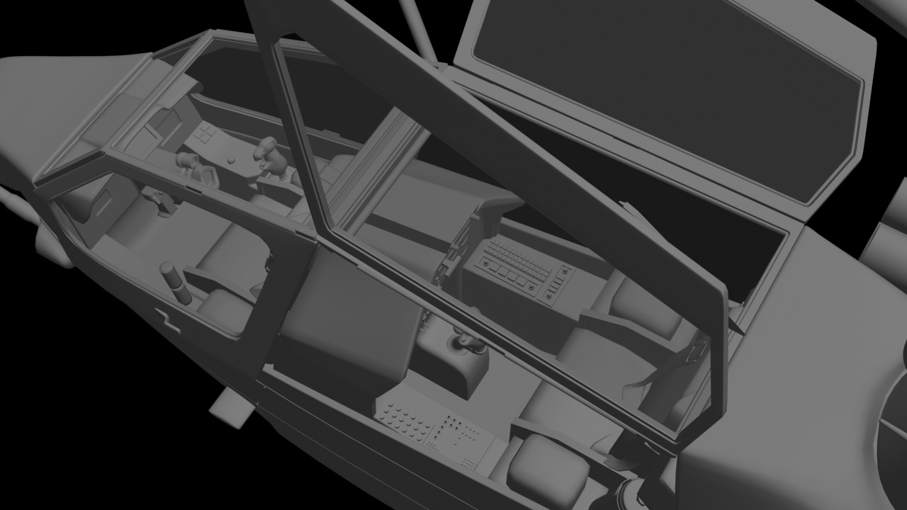 Helicopter Bell AH1 Cobra 3D model_21