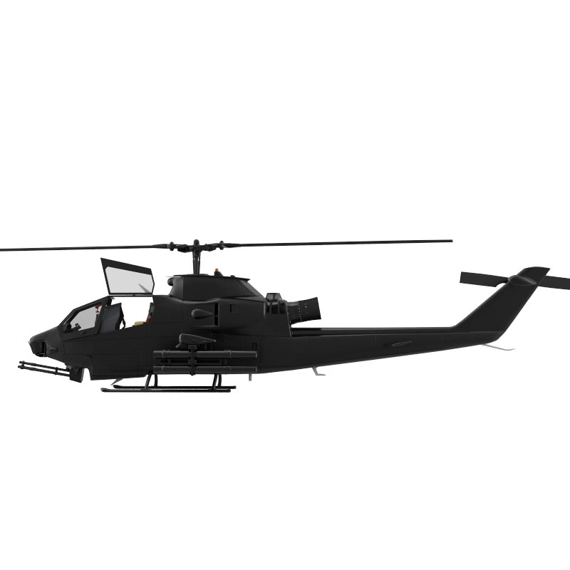 Helicopter Bell AH1 Cobra 3D model_9